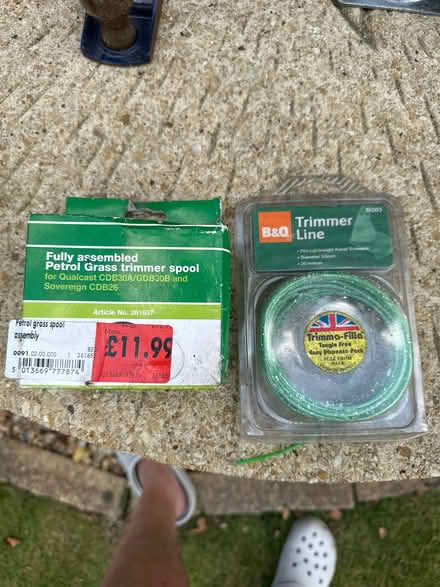 Photo of free Strimmer spool and line - (Lostock Hall PR5) #1