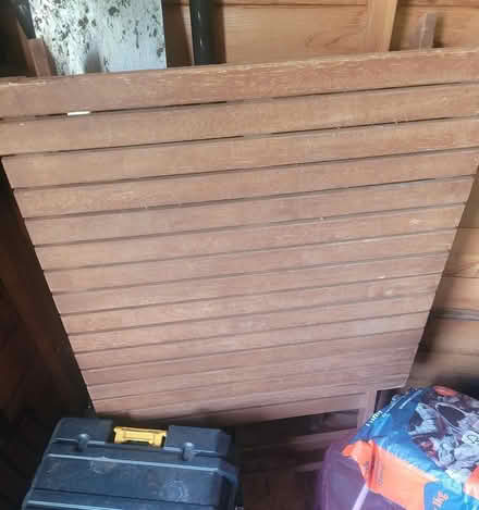 Photo of free Small wooden garden table (Leigh-on-Sea SS9) #1