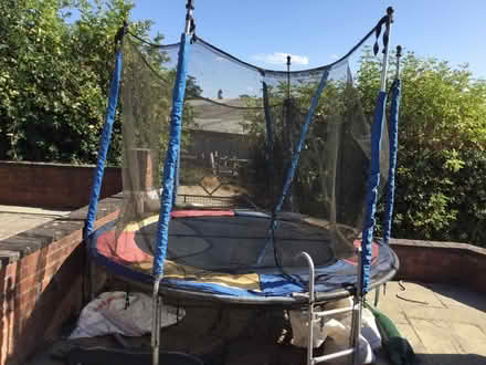 Photo of free 8ft trampoline (Llansantffraid SY22) #1