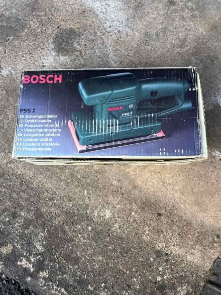 Photo of free Bosch orbital sander (Ombersley Rd WR3) #1