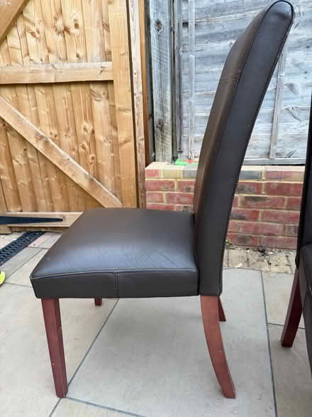 Photo of free Eight dining chairs (Burnham SL1) #4