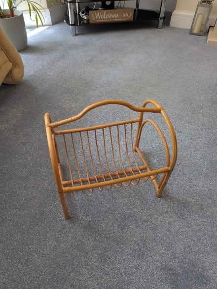 Photo of free Magazine holder - wooden (Wimbledon SW19) #1