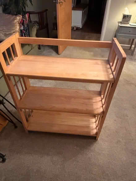 Photo of free Solid wood folding bookshelf (UpperHale GU9) #1