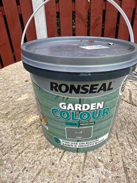 Photo of free 5litre Garden Colour by Ronseal - Sage - Brand New (Lostock Hall PR5) #1