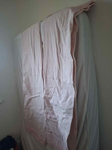 Photo of free Pink cotton curtain (Southwark SE1) #1
