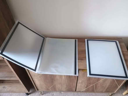 Photo of free 2 x A3 size folders with 10 sleeves each (Woodlands TW7) #1