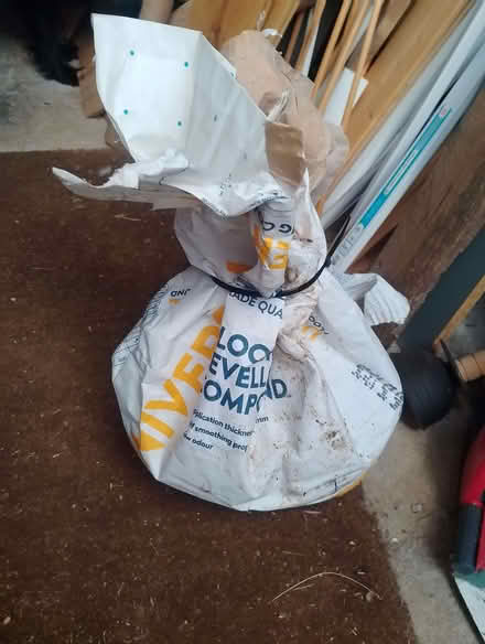 Photo of free Floor levelling compound (Shurdington GL51) #1
