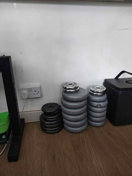 Photo of free weights and stand (Heaton Mersey SK4) #2
