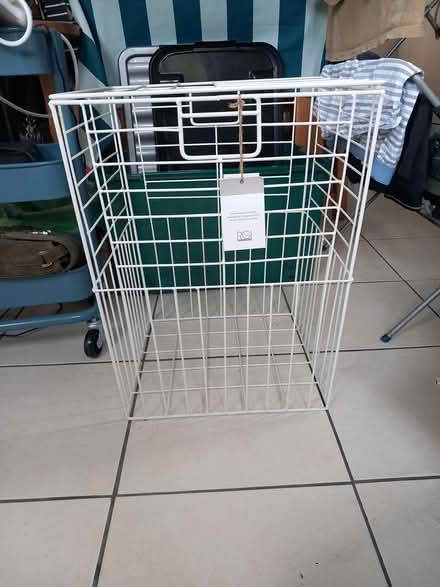 Photo of free Tall wire basket / laundry bin (Bournemouth BH9) #1