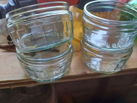 Photo of free Glass Gu pots (Willaston CH64) #1