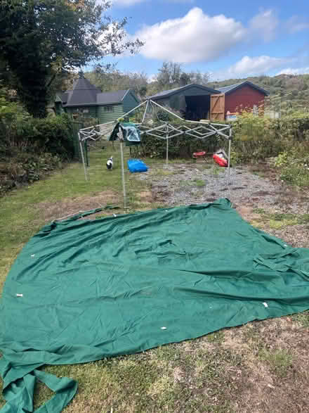 Photo of free pop up gazebo (Mynydd Mechell LL68) #1