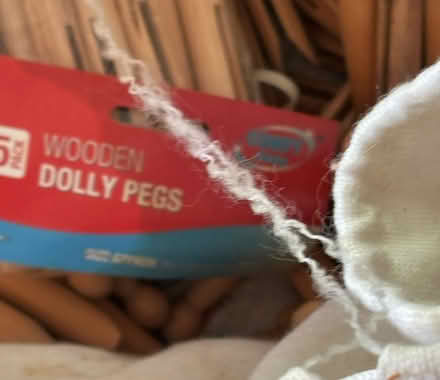 Photo of free Dolly pegs - washing or crafts (Stone Cross BN23) #1