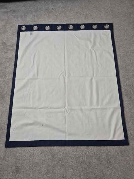Photo of free Navy blue Dunelm curtains (pair) (Sheering CM22) #4