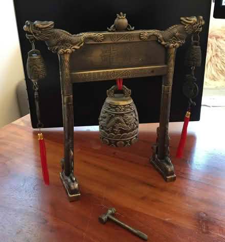 Photo of free Chinese bell/decor (Foster & California Ave) #1