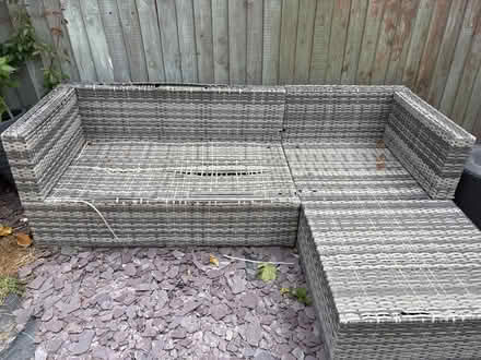 Photo of free Garden sofa (Trowbridge BA14) #1