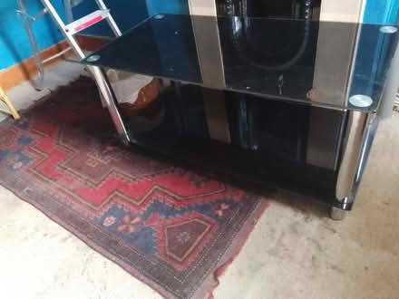 Photo of free Glass TV table (Kempston MK42) #1