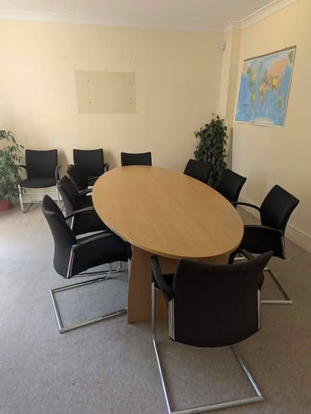 Photo of free Meeting table with chairs (Bath, BA1) #2