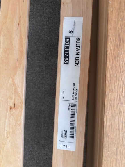 Photo of free IKEA Sultan King Size Bed (NW8 9EH) #2