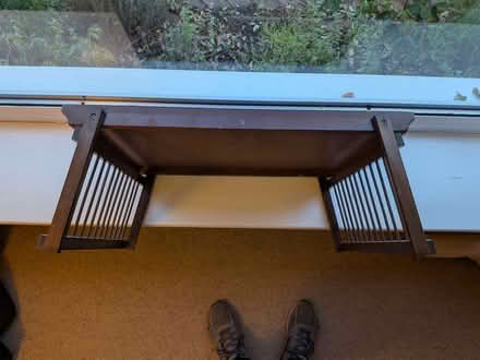 Photo of free Wooden tray with fold-away legs (Old Road OX3) #2