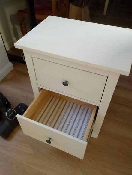 Photo of free Small white 2 drawer cabinet (Caversham Heights RG4) #2