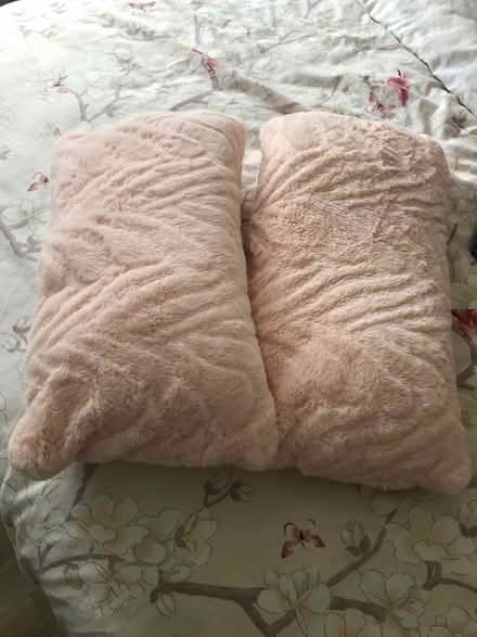 Photo of free Pink fluffy pillows (Bedford (putnoe)) #1