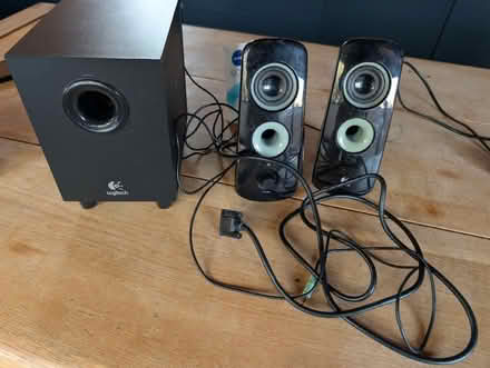 Photo of free Logitech subwoofer and speakers (Wantage, OX12) #1