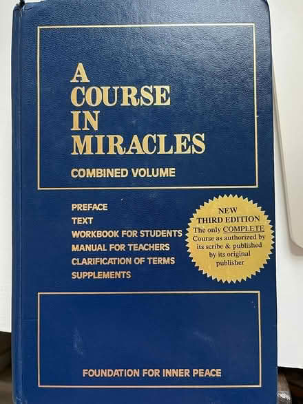 Photo of free Book: Course on Miracles (NG24JA) #1