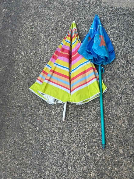 Photo of free 2 x kids parasols - umbrellas (Lostock Hall PR5) #1