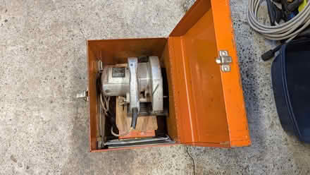 Photo of free Vintage circular saw with case (Greenwood) #1