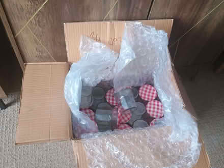 Photo of free 34 Jam glass jars (Woodlands TW7) #1