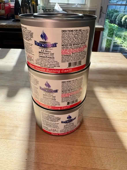 Photo of free Sterno chafing dish heaters (SE Old Town, Alexandria) #1