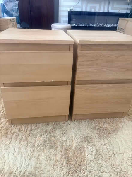 Photo of free Pair bedside tables. SW2 (Brixton SW2) #1