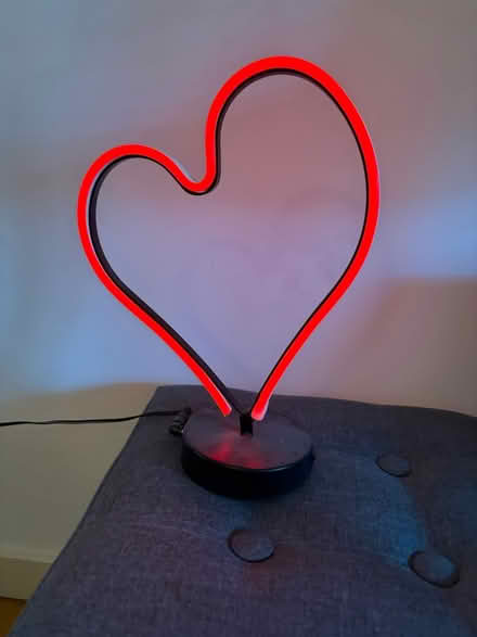 Photo of free Love heart plug in light (Greenwich SE10) #1