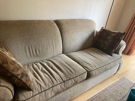 Photo of free Gorgeous couch/matching loveseat (Milpitas off of Piedmont Road) #1