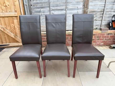Photo of free Eight dining chairs (Burnham SL1) #1