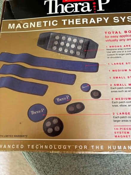 Photo of free TheraP Magnet Therapy System (Stone Cross BN23) #1