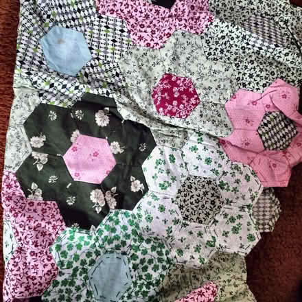 Photo of free Bag of cotton fabric scraps including patch work project (Moortown LS17) #2