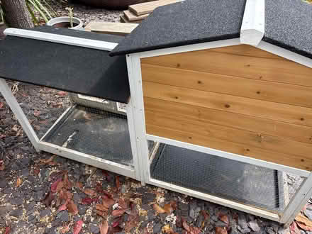 Photo of free Rabbit/guinea pig hutch (Trowbridge BA14) #3