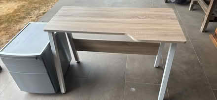 Photo of free Desk and pedestal (Staines TW18) #2