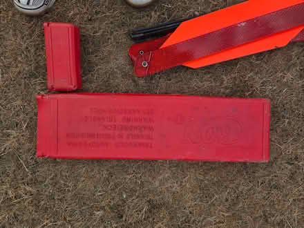 Photo of free Warning triangle and case (Horndean PO8) #3