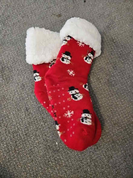 Photo of free Winter slipper socks (Riddlesdown CR8) #1
