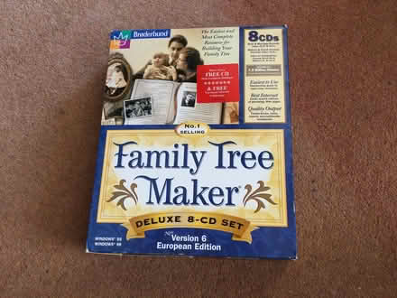Photo of free Family Tree Maker Deluxe CDs (Canterbury CT2) #1