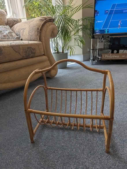 Photo of free Magazine holder - wooden (Wimbledon SW19) #2