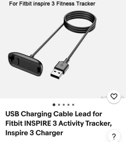 Photo of Fitbit Inspire 3 Charger (Billingham TS23) #1