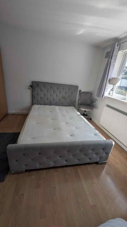 Photo of free King size bed frame and mattress (Sheldon B92) #2