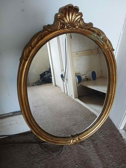 Photo of free Gold coloured mirror (gosport PO12) #2