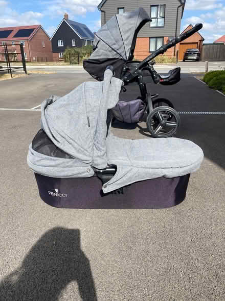 Photo of free Pushchair with carrycot (Innsworth GL3) #4