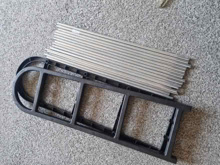 Photo of free Curtains, rail, shoe rack (Leeds LS10) #3