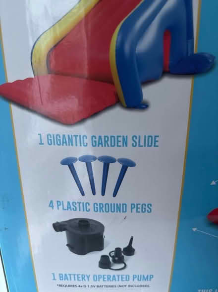 Photo of free Inflatable slide (Broomgrove TN34) #2