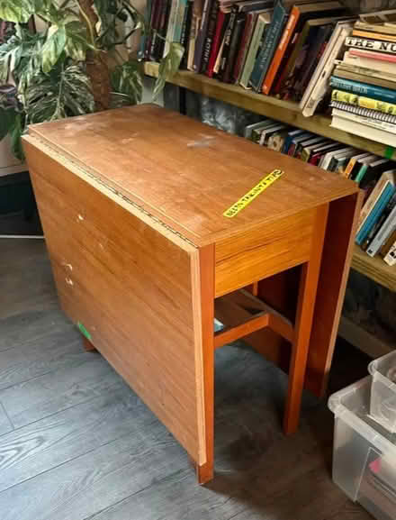 Photo of free Folding table (Walsden OL14) #2